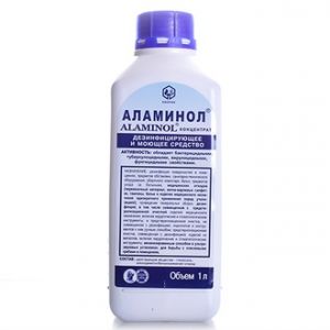 Дезинфицирующее средство «Аламинол», 1 л- концентрат