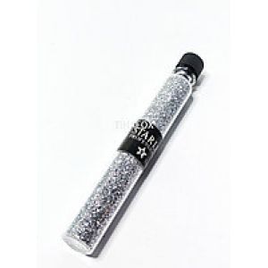 Блестки (песок) для ногтей Starlet Professional, серебро